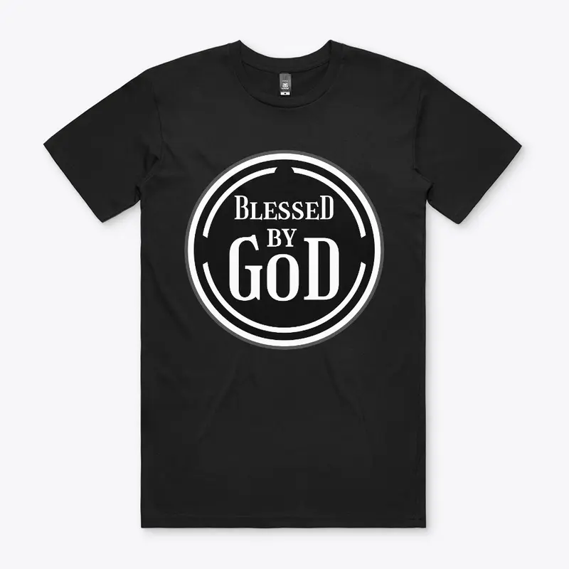 Blessed By God Christian Tee