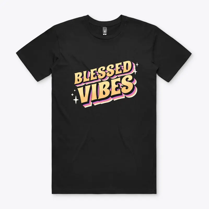 Blessed Vibes Christian Tee 