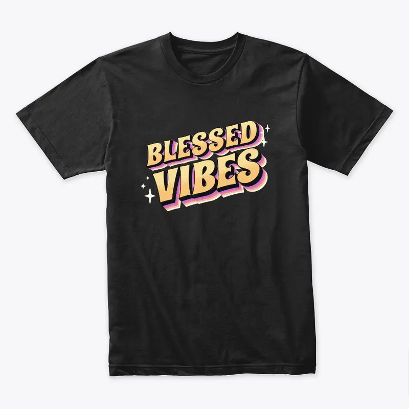 Blessed Vibes Christian Tee 